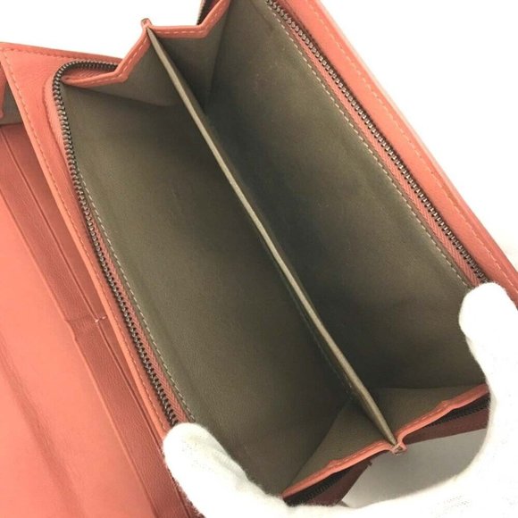 556120A V Bottega Veneta Wallet Long Intrecciato Lambskin Bifold - Picture 7 of 9